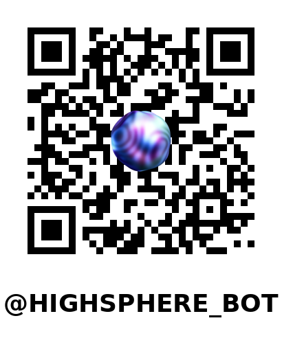 HIGHSPHERE Telegram QR